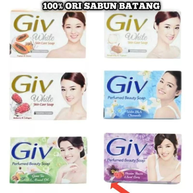 sabun giv sabun mandi GIV  Sabun Giv 72 g