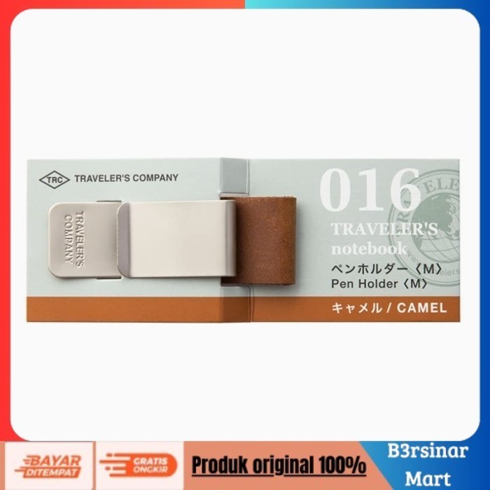 

[KUALITAS TERBAIK] Pen Clip ori TRC Traveler's Company Japan utk traveler's notebook etc