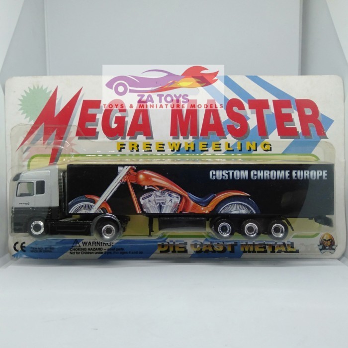 PTS99 Diecast Mercedes Benz Actross Truck Chopper Europe Mega Master Schuco