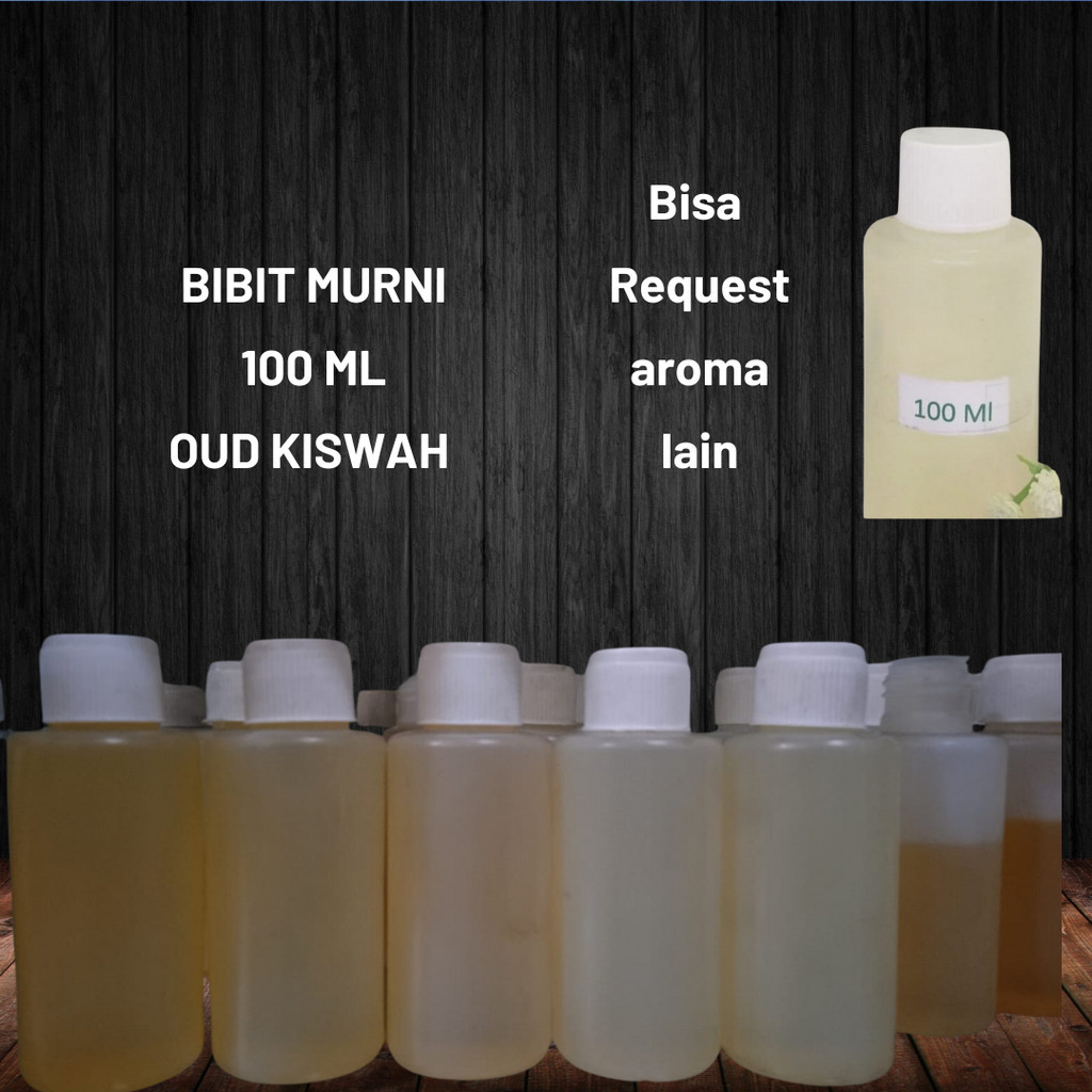 (100ML) BIBIT PARFUM OUD KISWAH BIANG PARFUM 100ML TERMURAH ORIGINAL 100% FULL BIBIT