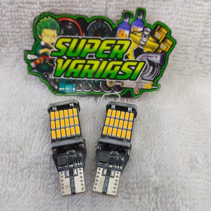 lampu senja colok 45 led super terang lampu senja colok motor 45 led - Biru -RCHD89