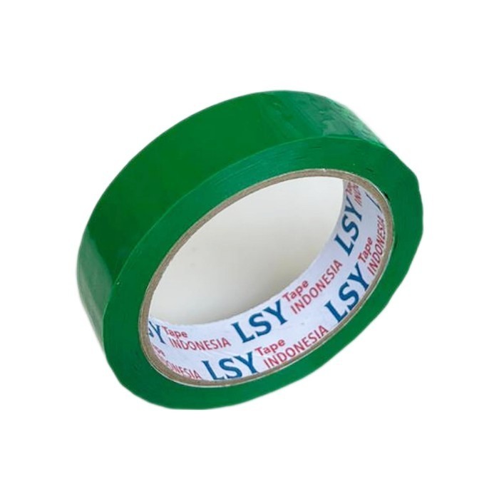 

isolasi / lakban warna warni 24MM x 80yard full hijau