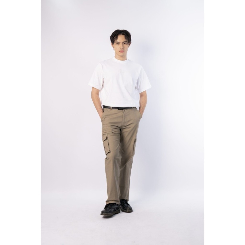 Celana Unisex Erigo Cargo Pants Jaret Khaki - 36