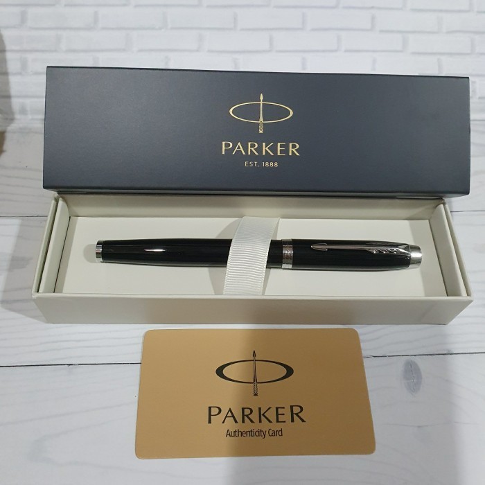 

[Terbaru]ATK Parker IM NEW BLACK CT RB HD TB (RollerBall Klip Silver)