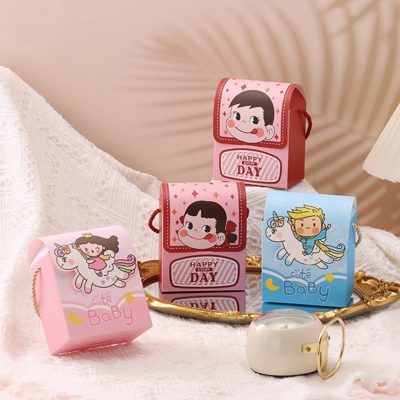 

SMM Goodie Bag Ulang Tahun Anak Motif Kartun Tas Bingkisan Hadiah Hampers Ulang Tahun Anak Kotak Souvenir Kantong Tentengan Bingkisan Paper Bag Kertas