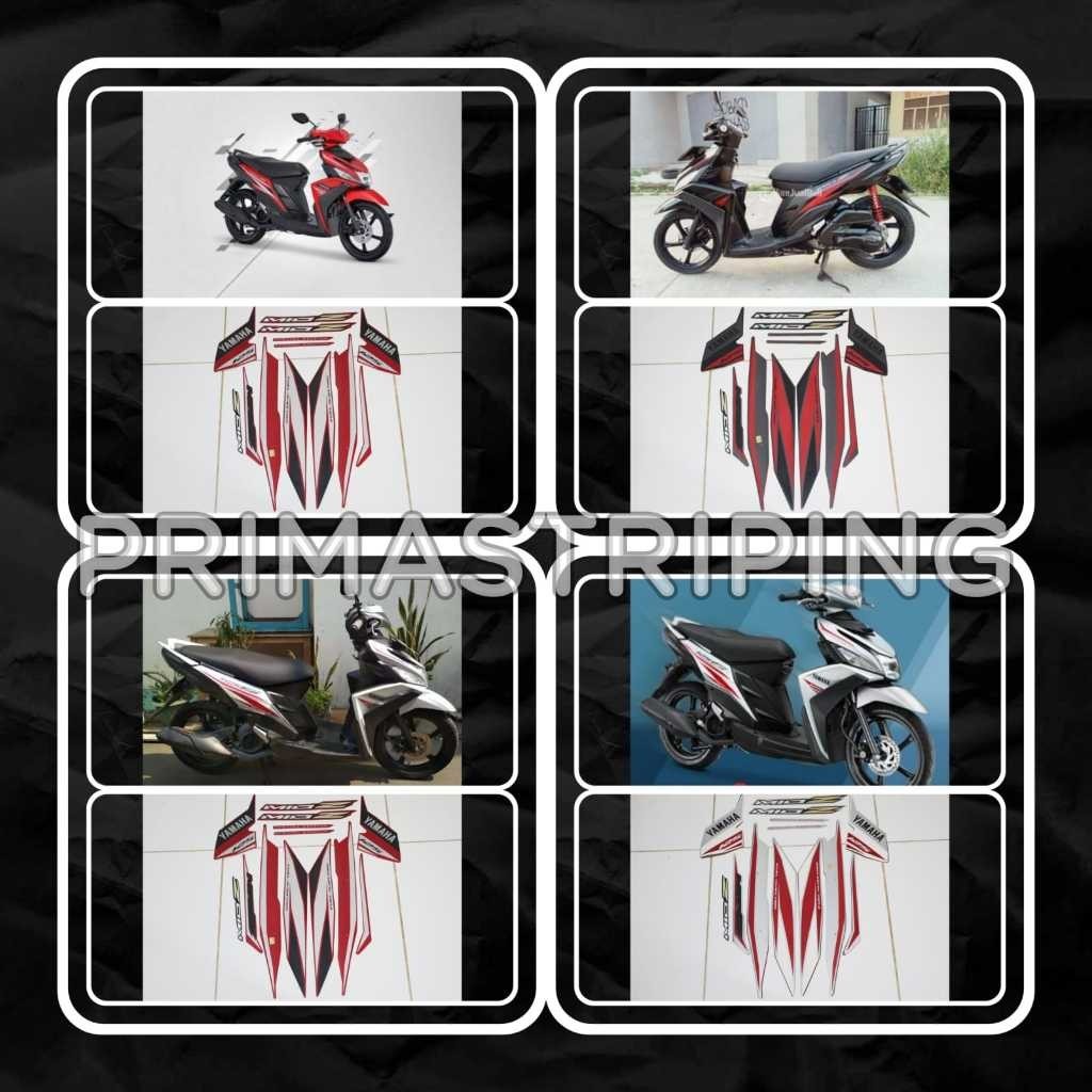 STRIPING STIKER MOTOR MIO M3 2019