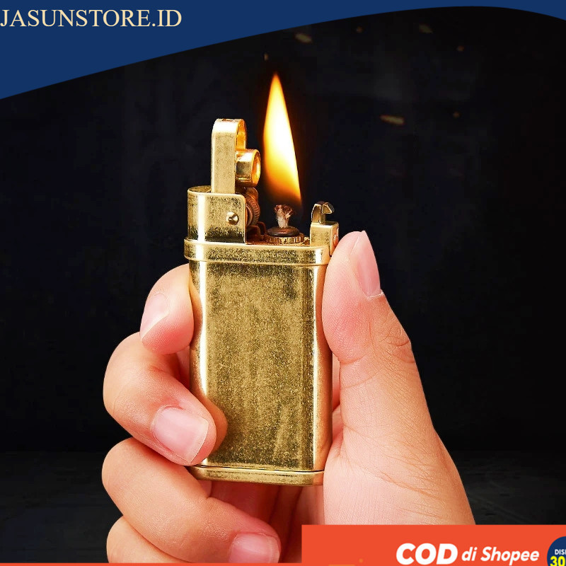 KOREK API RODA KLASIK KOREK API SUMBU MINYAK GOLD KOREK JADUL