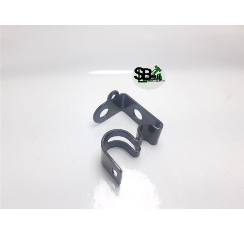 Kleman besi pegangan selang rem belakang Nmax new