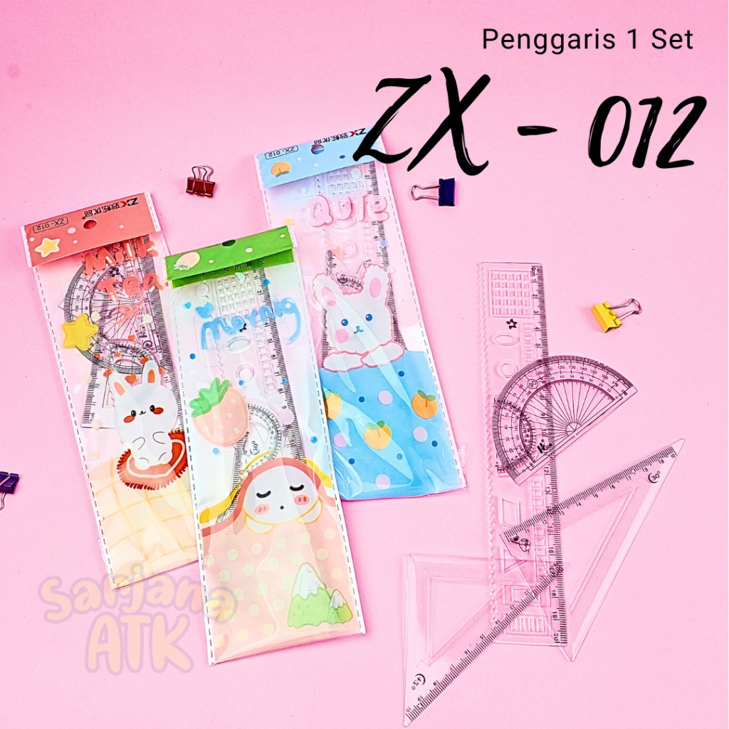 

Penggaris 1 Set Funcy Busur Segitiga Panjang Motif Dinosaurus Meow Oh Cat Paris
