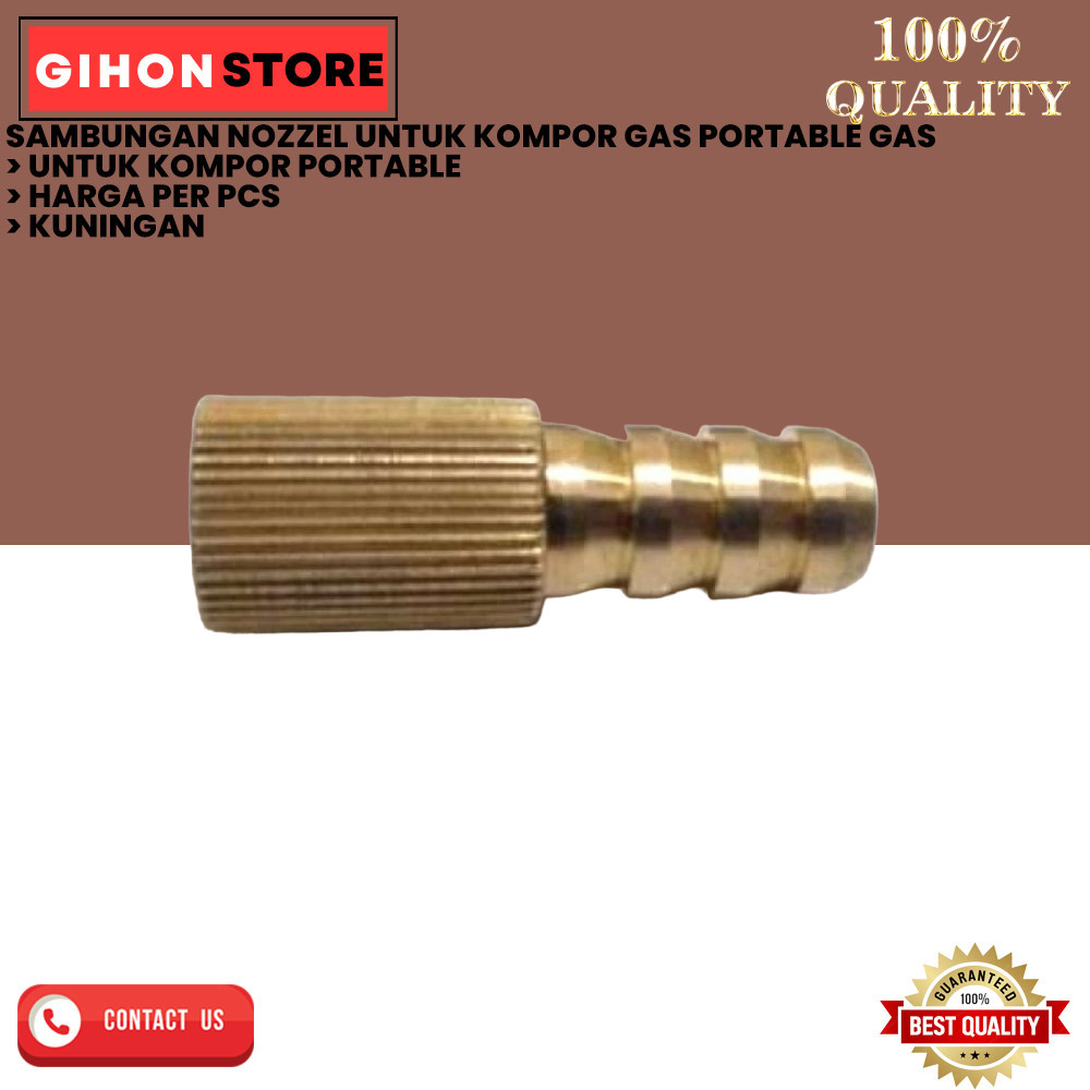 SAMBUNGAN NOZZEL UNTUK KOMPOR GAS PORTABLE GAS