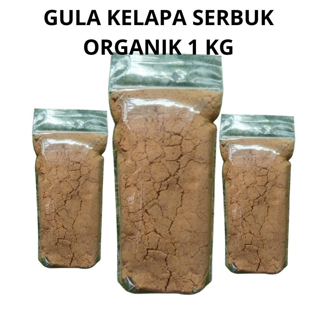 

[AP] Gula Kelapa Serbuk/Kristal Organik Murni 1 KG dari Petani Lokal