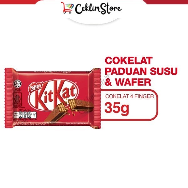 

Nestle KITKAT Coklat Wafer 4F 35g