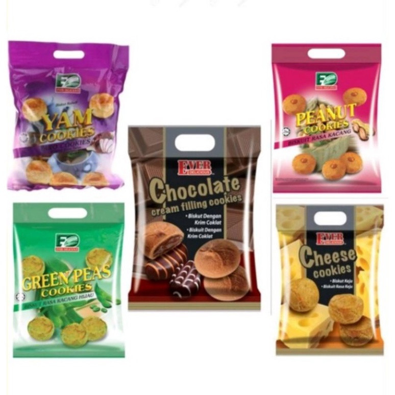 

Ever delicious Cookies Malaysia 350 gram isi 35pcs