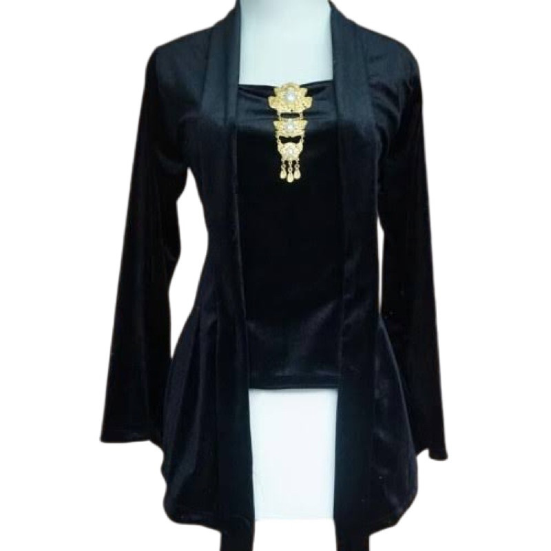 Atasan Kebaya Kutu Baru|Kebaya Bludru Kutubaru|Kebaya kutu baru modern
