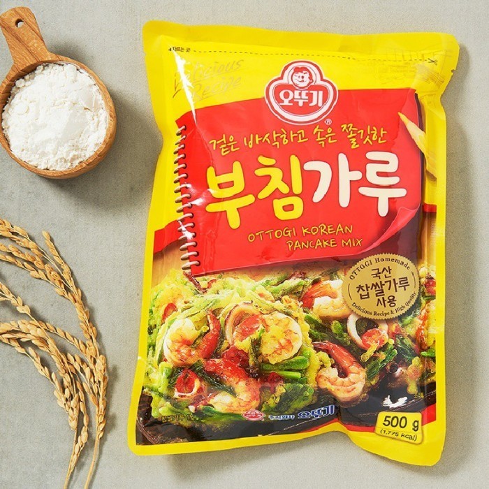 

[[ K23 - BEST SELLER ]] OTTOGI KOREAN TEPUNG PANCAKE MIX 500 GRAM / FRYING MIX TEPUNG PAJEON - frying mix