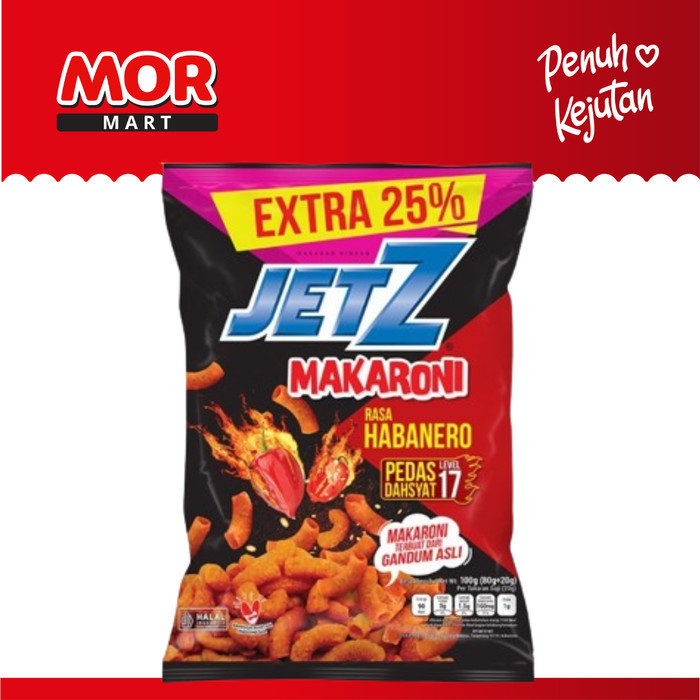 

JETZ Makaroni Habanero 100gr