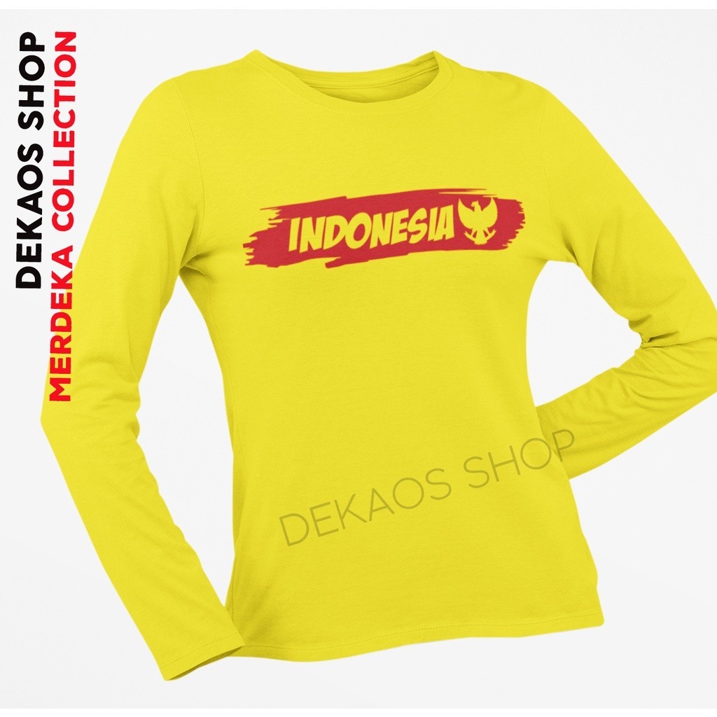 KAOS MERAH PUTIH AGUSTUSAN / KAOS KEMERDEKAAN DEWASA / KAOS 17 AGUSTUS 2023 DEWASA / KAOS 17 AGUSTUS