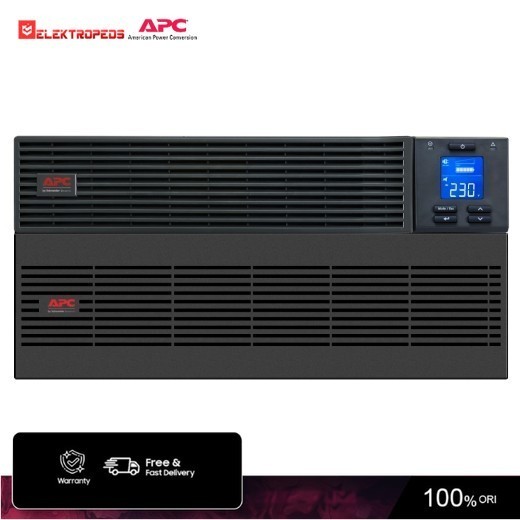 UPS APC 6kva 6000VA 6000WATT SRV6KRILRK EASY UPS ONLINE Extended Batt - UPS STABILIZER - APC