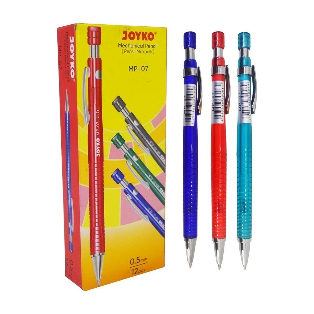 

Pencil Joyko MP 07 Alat Tulis PENSIL MEKANIK JOYKO MP-07 0.5 mm Mechanical
