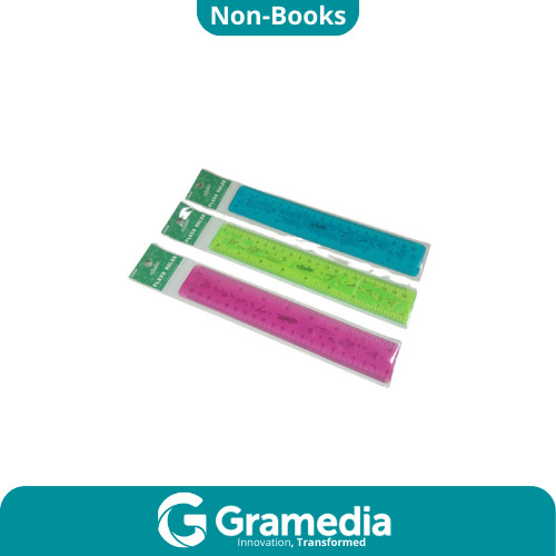 

[Gramedia Cijantung] ESTUDEE FLEXY RULER 30 CM