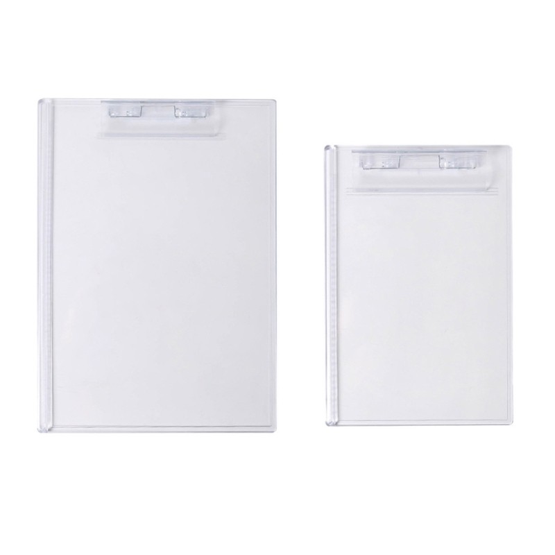 

Clipboard, Acrylic Clipboards with Hangs Hole, Size Clipboard Folder for Memos Form Document, Office School