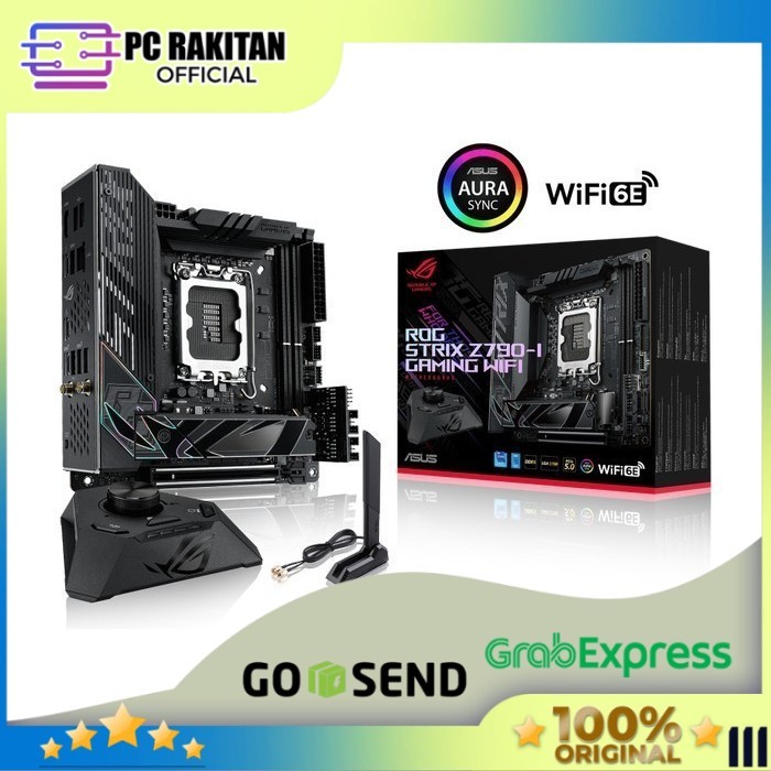 ASUS Motherboard ROG STRIX Z790-I GAMING WiFi (LGA 1700, Gen12, Gen13)