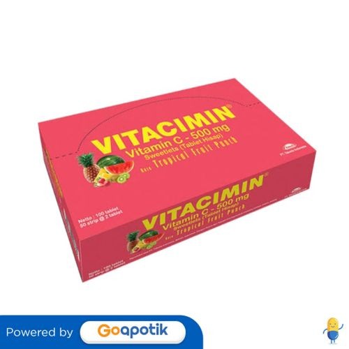 

Vitacimin Fruit Punch Box 100 Tablet