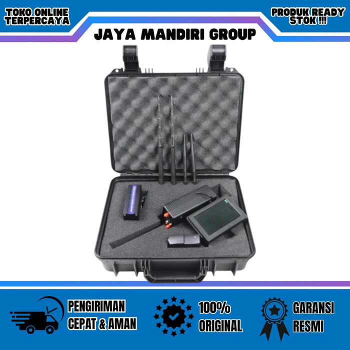 Aks Plus Alat Detektor Metal / Emas / Silver / Tembaga 3D Dengan Layar