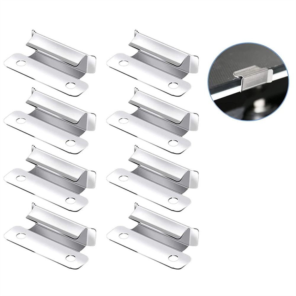 

8 Pcs 3D Printer Parts Ender 3 Hot Bed Glass Clips Clamp 7MM for Creality Ender3 Pro, Ender 3 V2, CR10, Ender-3S, Ender 5 Pro
