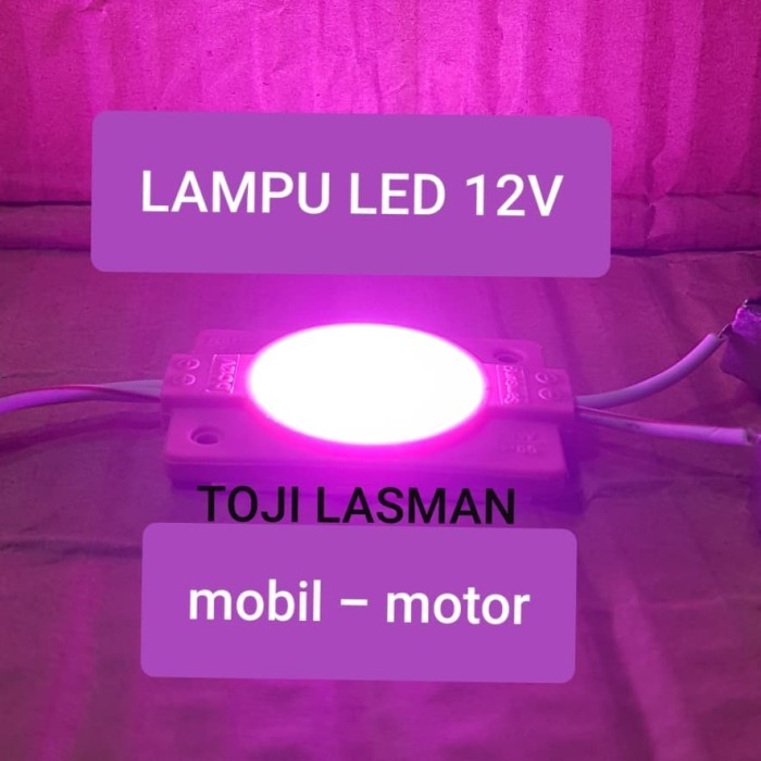 

BSM 12v lampu led cob pink ping merah muda jinga jingga unggu ungu 12 v