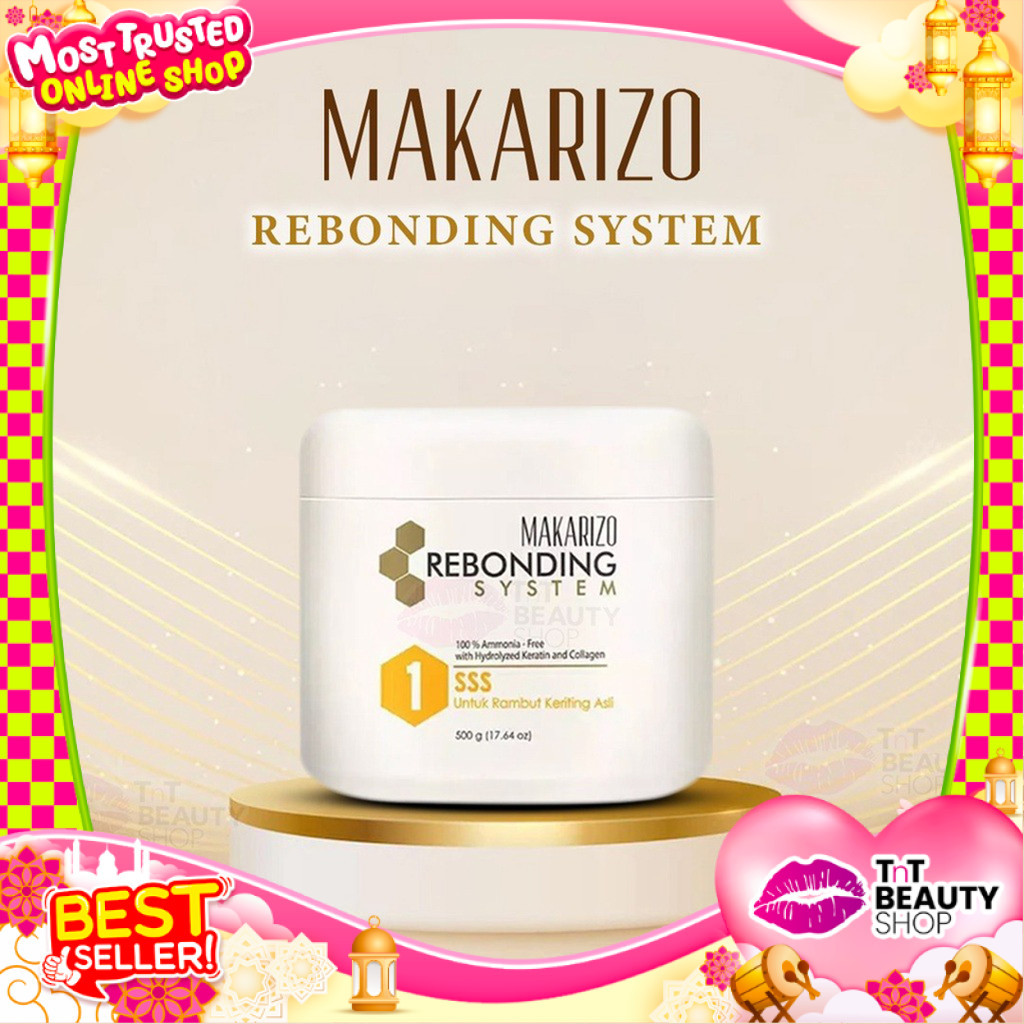 Makarizo Professional Rebonding System Straightening Cream SSS Pot 500 mL - 1000 mL | Treatment Pelu