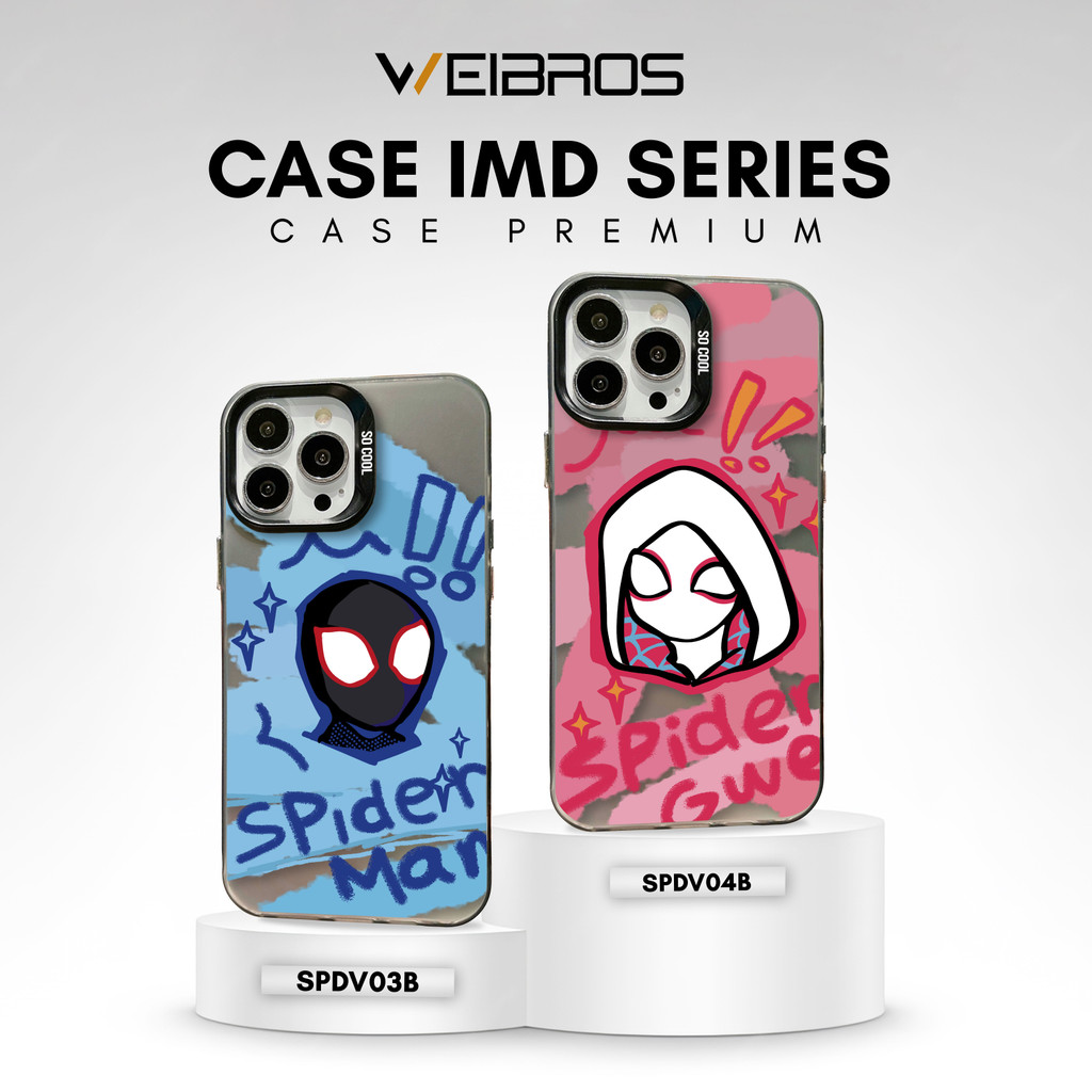 WEIBROS CASE XIAOMI REDMI A1 A1 A3 8 8A PRO 9 9A 9C 9T 10A CASING IMD SPIDERVERSE COUPLE