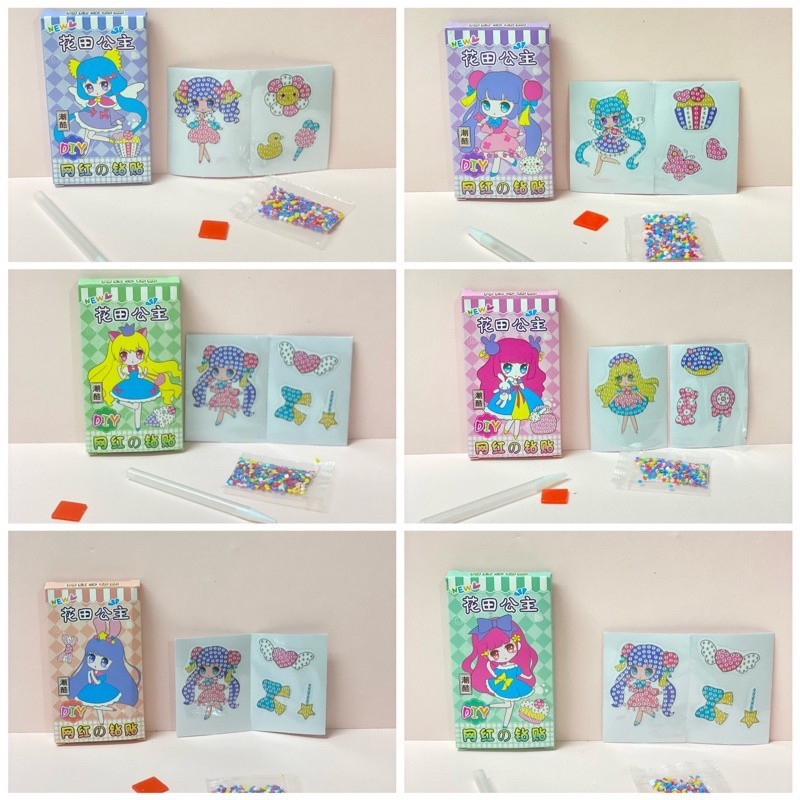 

PAINTING STICKER / DIAMOND PAINTING GANTUNGAN / MAINAN STIKER EDUKASI DIAMOND MURAH