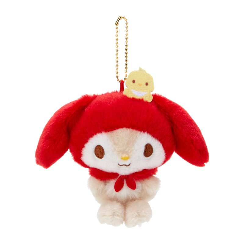 Little Forest Fellow Plush Toy Kawaii Cute Bag Keychains Mascot Ball Chain Keyring Girls Toys Small 