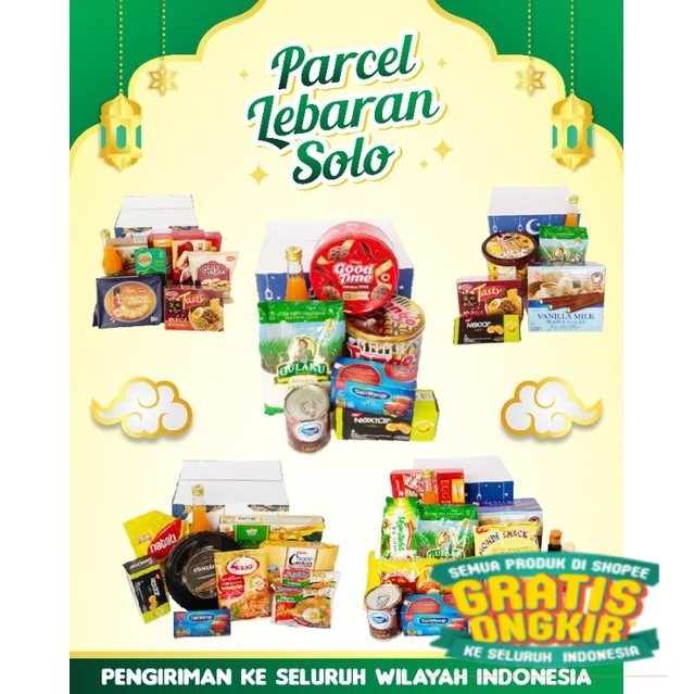 

Parcel Lebaran Hampers Gulaku Chocomania Energen Tango Roma Good Day P5/ keluarga oleh oleh