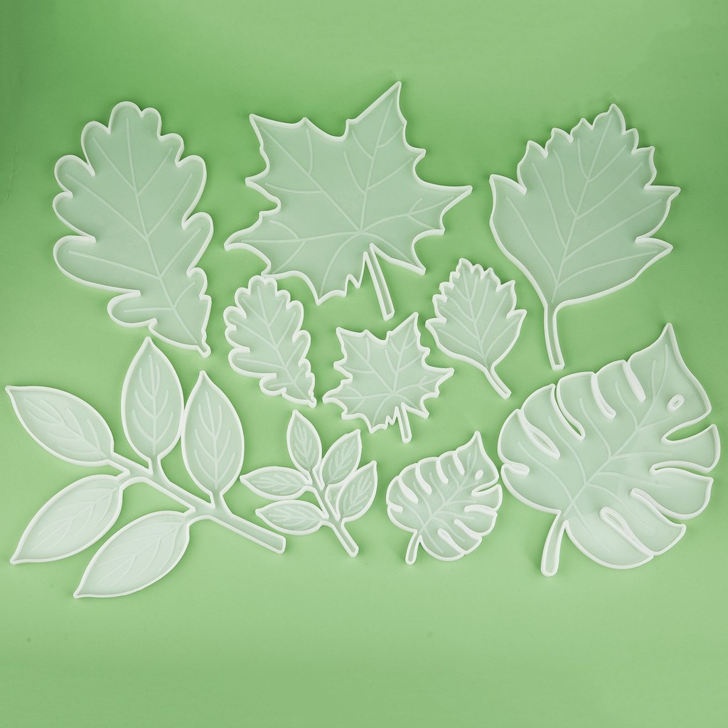 

S/L Maple Leaf Silicone Molds Epoxy Resin Molds Casting Coaster DIY Coasters Mould Jewelry Making Tools