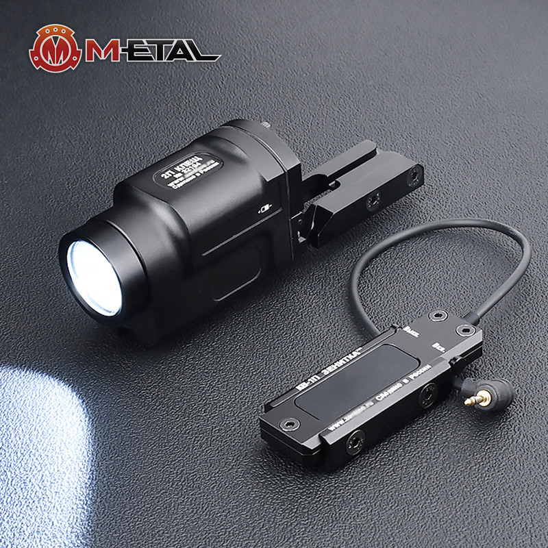 Tactical AK-SD GEN 2 KLESCH 2 P Flashlight Zenitco Metal Hunting Lamp With Remote Pressure Switch Me