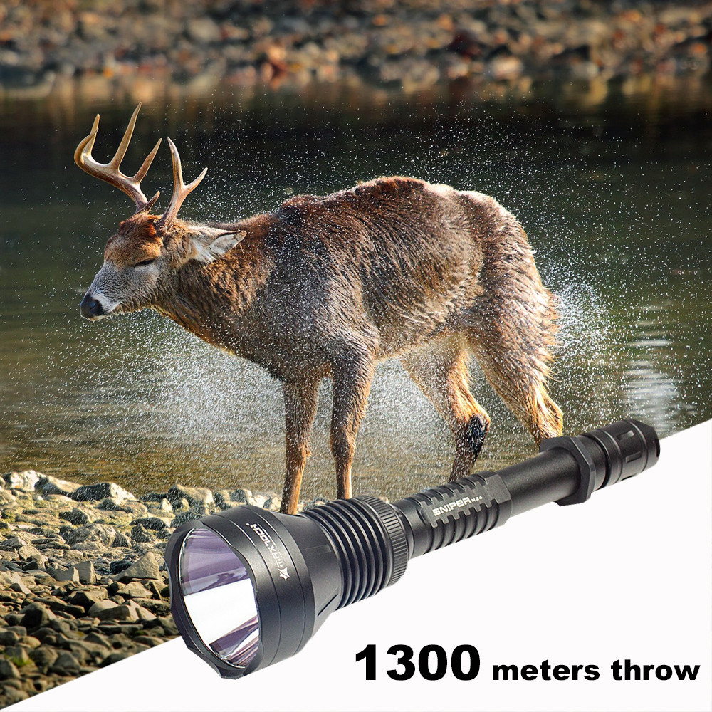 MAXTOCH New Sniper M24 270g 1300Meters Beam Distance 1400lm MT50 V1.0 beam LED Hunt Long Shooting Hu