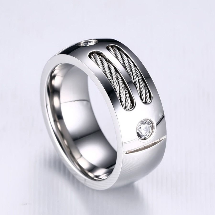 Cincin Vintage Ring Polos Cincin Pria Keren | Cincin Vintage Cincin Pria