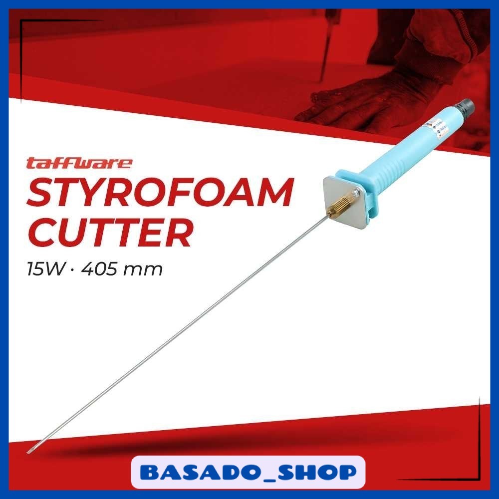 

Taffware Pemotong Busa Polystyrene Styrofoam Cutter 15W 405mm - CT25