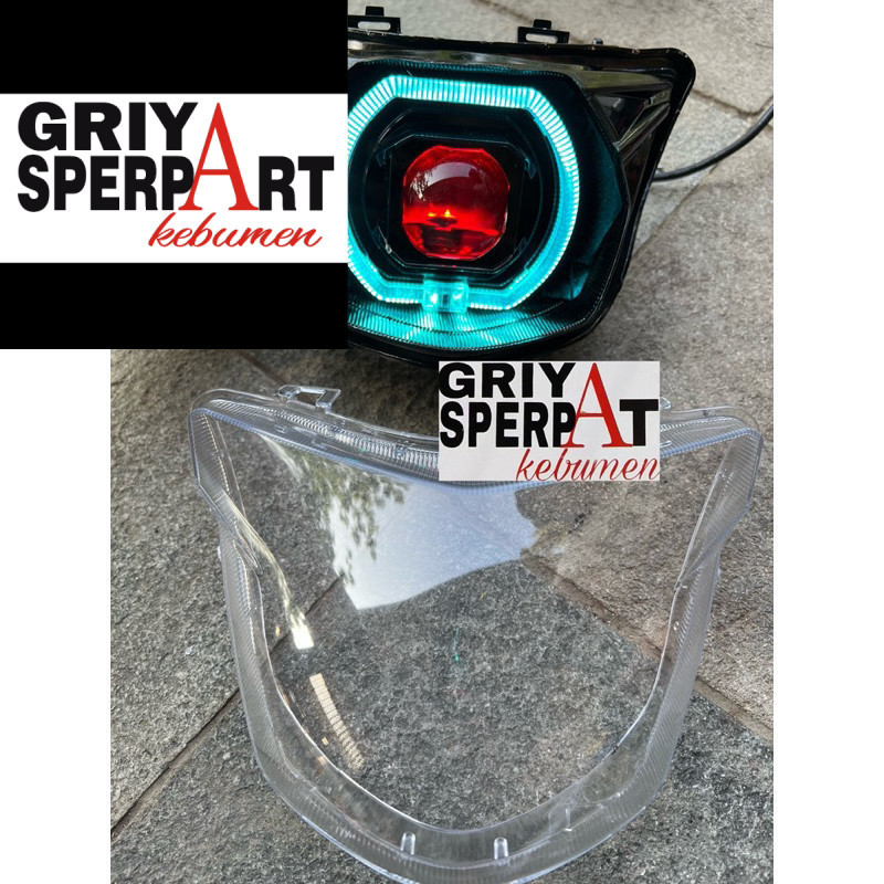 Lampu depan jupiter MX KING biled billed MATRIX