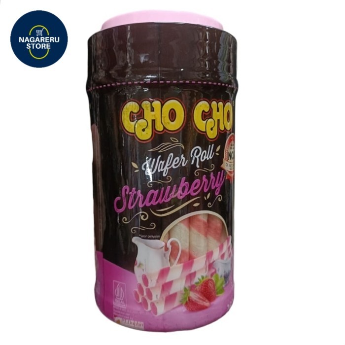 

Cho cho wafer roll strawberry 260gr