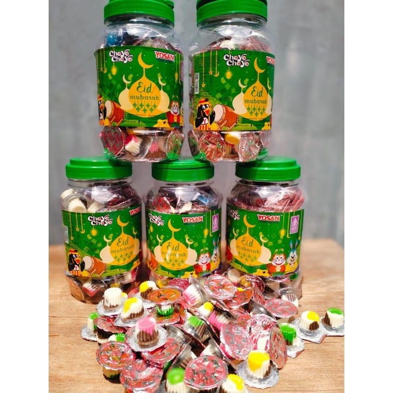 

TERLARIS!!! Choyo Yosan toples 240 gram, isi 60 pcs murah