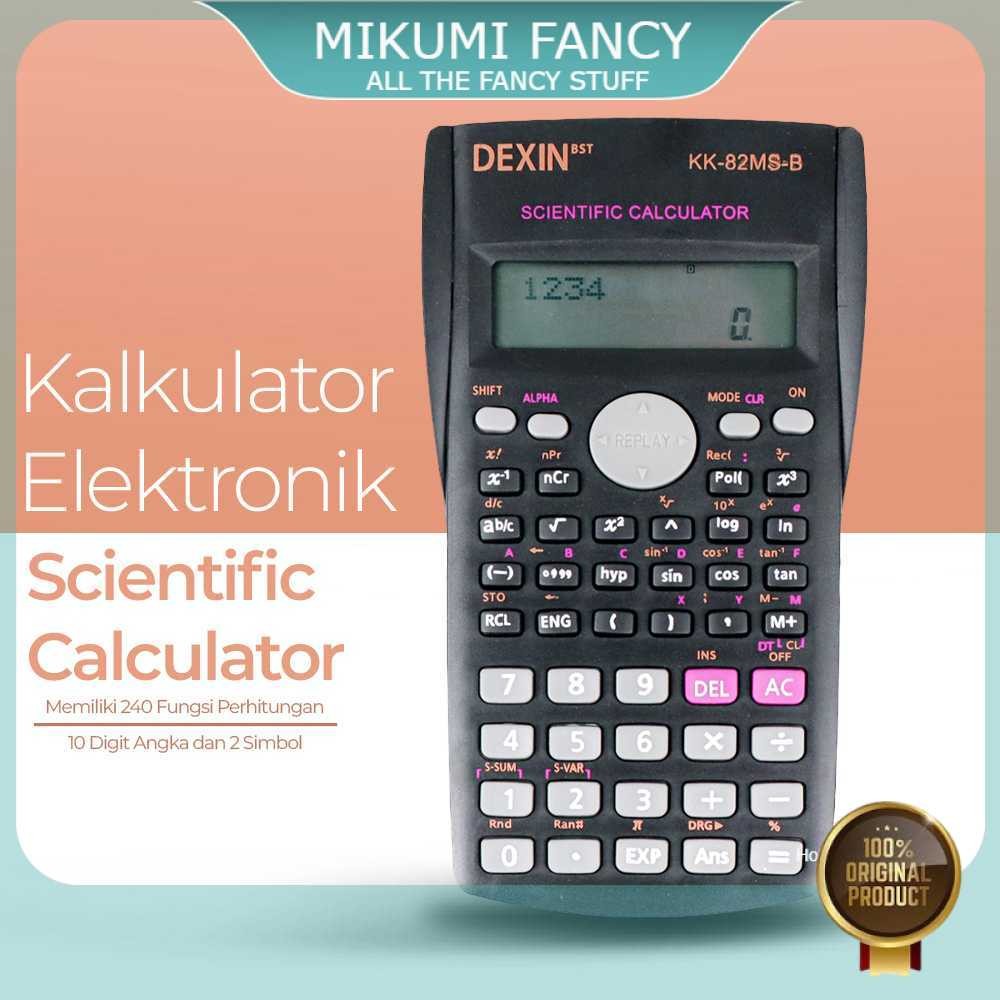 

FANCY DEXIN Kalkulator Elektronik Scientific Calculator - KK-82MS-B