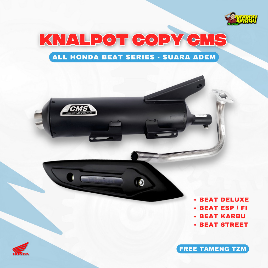 Knalpot CMS Beat Fi Deluxe ESP Street knalpot cms tabung vario beat karbu
