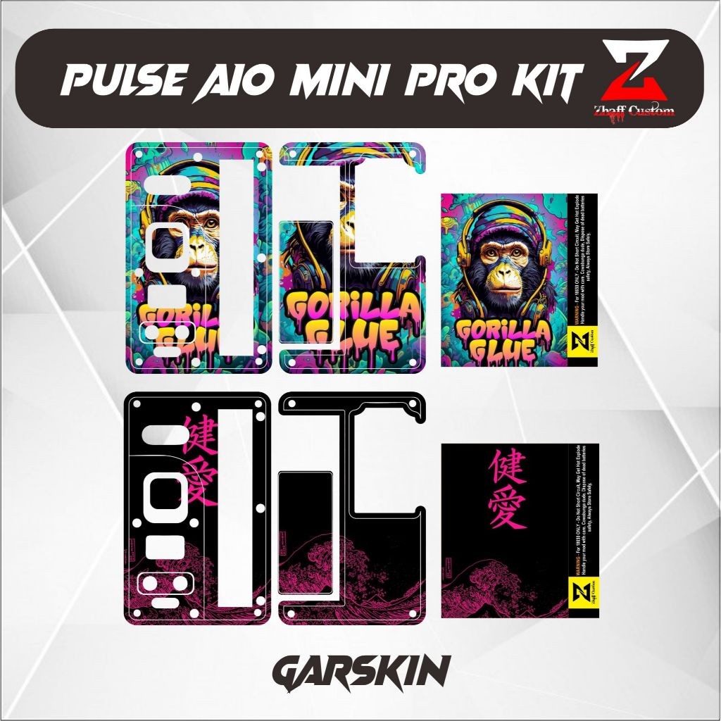 

ZhaffCustom Sticker Garskin VYNIL PLSMINI PROKIT Anti Luntur