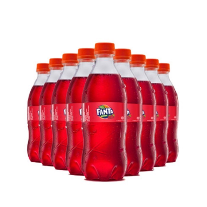 

Fanta Botol 250 ml. 1 pack isi 12 pcs.