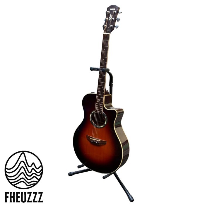 Stand Gitar Akustik Elektrik Bass Ukulele Long Neck Single