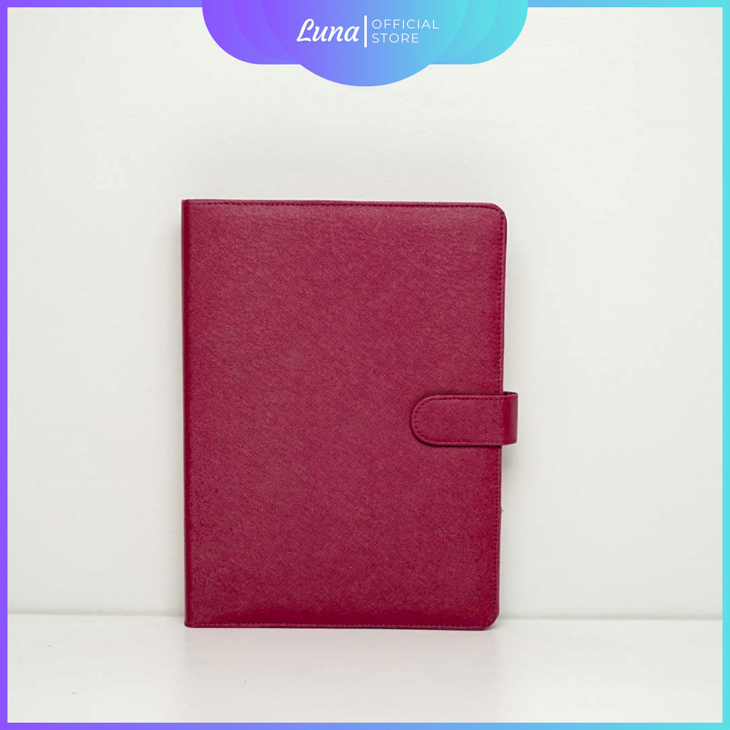

Binder B5 Polos 26 Holes Agenda Binder Kulit Organizer Binder PU Leather Berkualitas