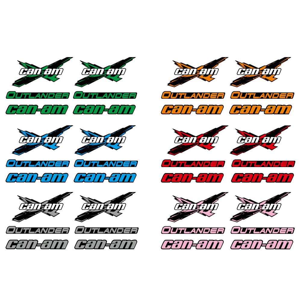 

For BRP CAN-AM Decal Sticker Kit pvc stickers